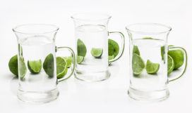 Limes through water Limes through water