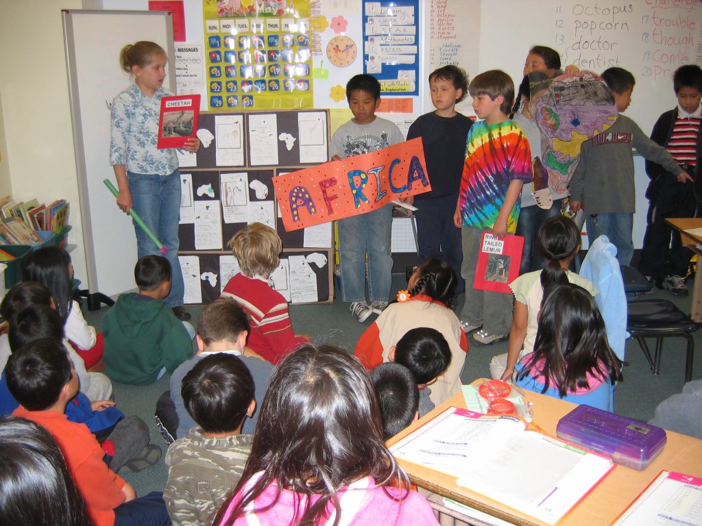 African Animals Class Presentation